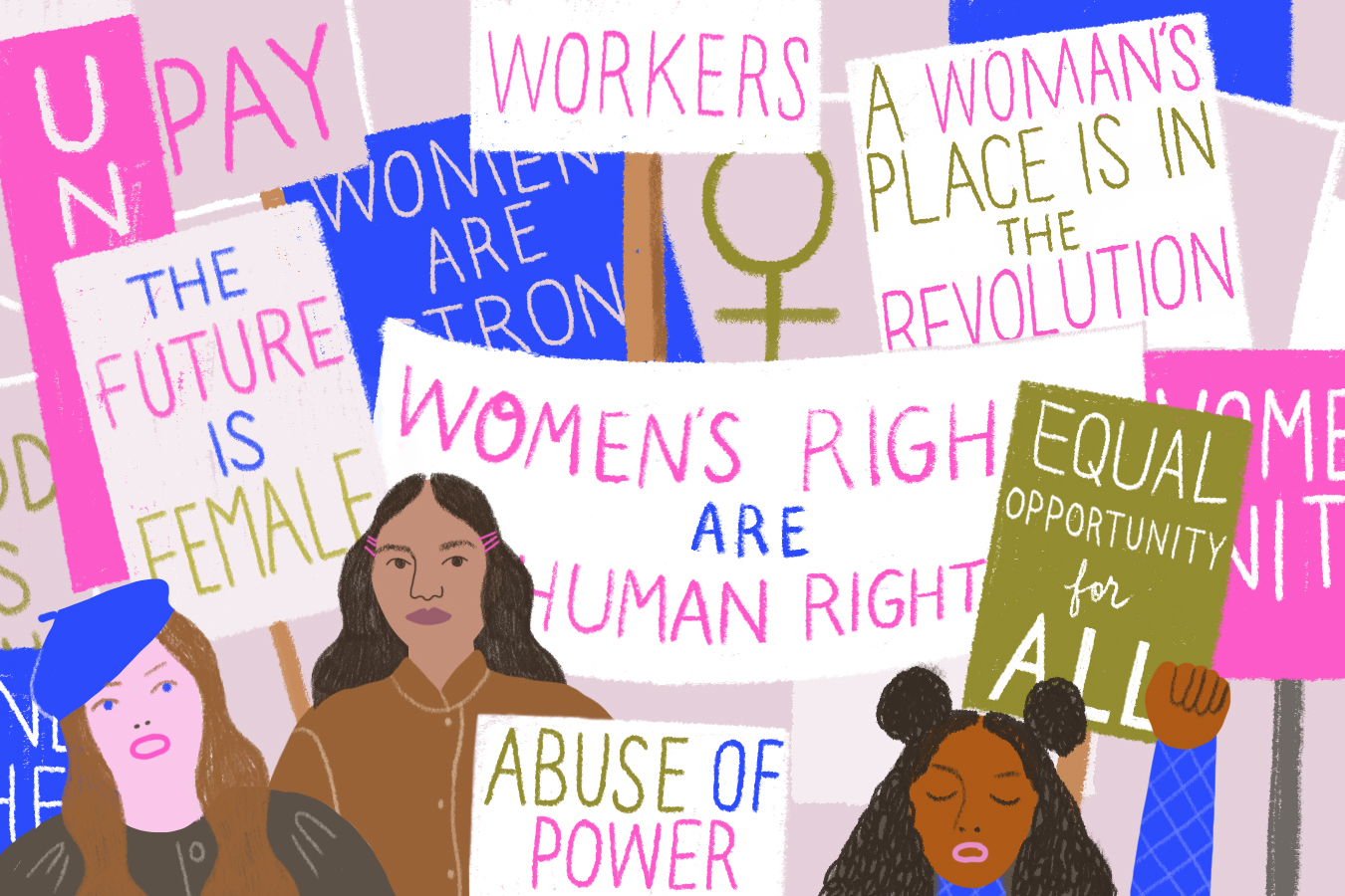 Empowering Scenes from International Women’s Day