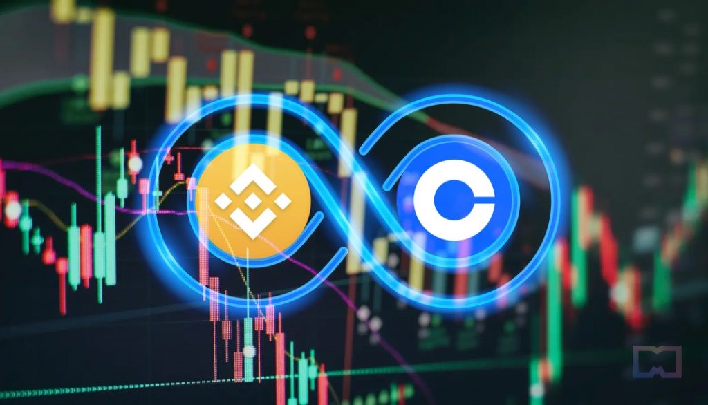 User Interfaces of Coinbase and Binance